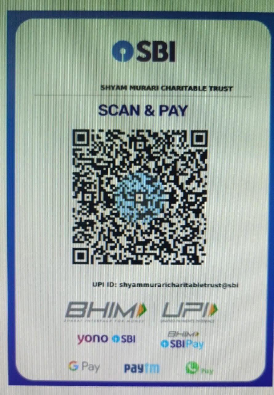 Donation QR code for SHYAM MURARI CHARITABLE TRUST